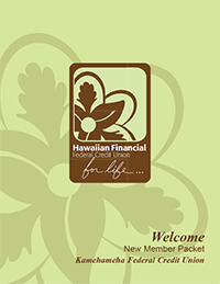 Kamehameha FCU Welcome Booklet