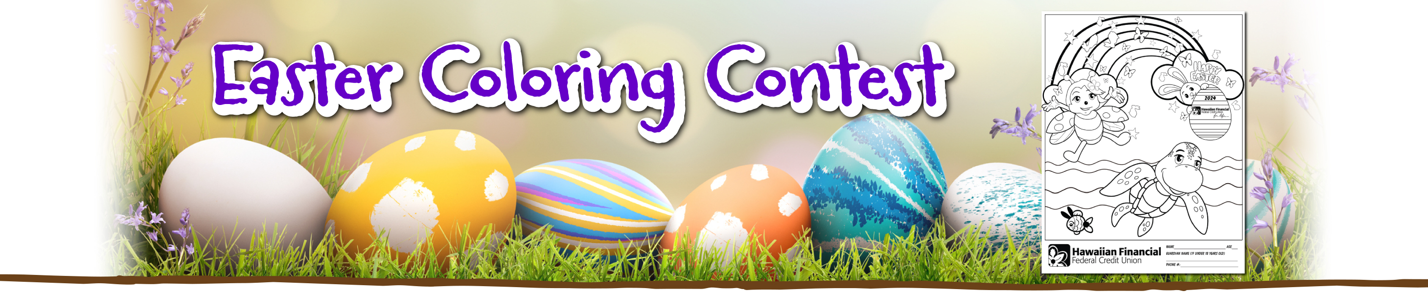 Easter Coloring Contest 2022
