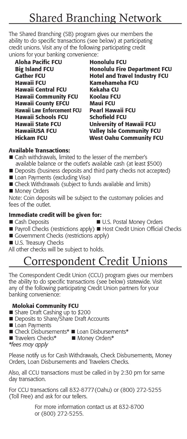 Membership Benefits Brochure Page 9