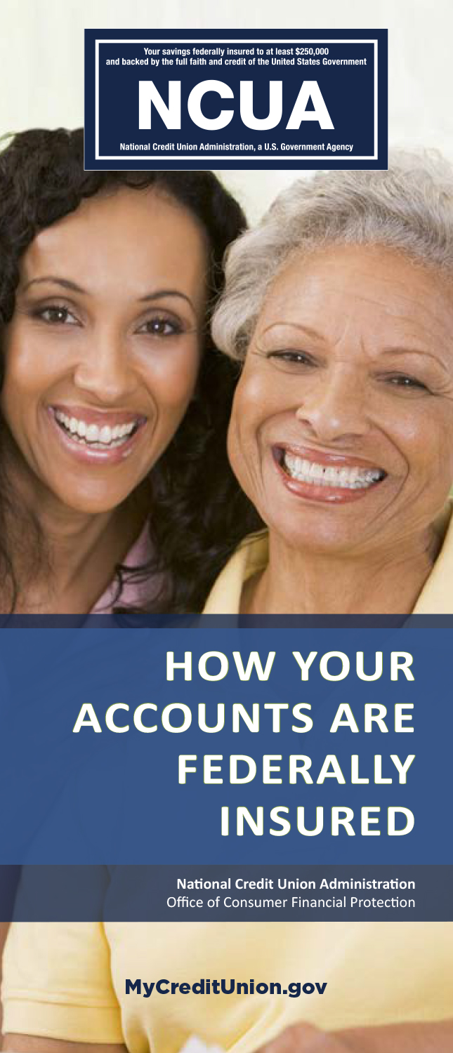 How Your Accounts Are Federally Insured Brochure Page 1